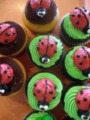 Bug Cupcakes