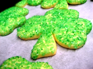Shamrock Cookies